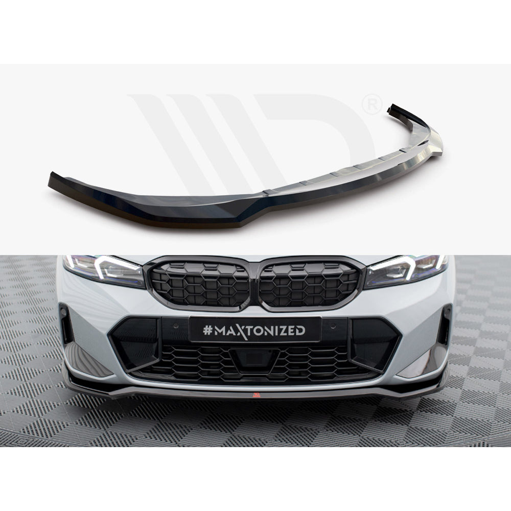 Difusor Y Splitter Delantero V2 Para BMW 1 Serie F20/F21 Con Paquete M – ABS Brillante De MaxtonDesign