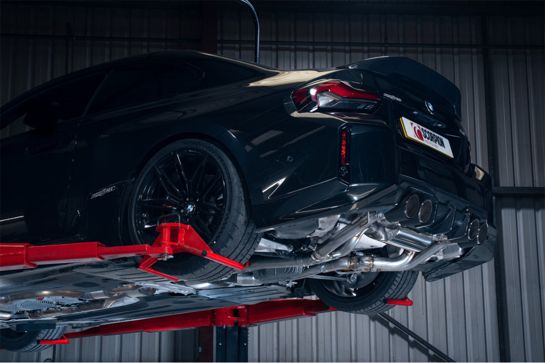 BMW M2 G87 Scorpion Exhaust systems now available!