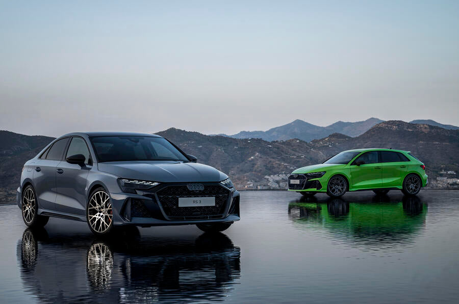 The New Audi RS3 is the last to house a 5 cylinder...