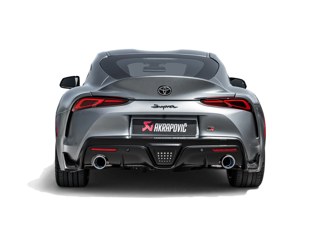 Akrapovic Slip-On Titanium Race Exhaust - Toyota GR Supra