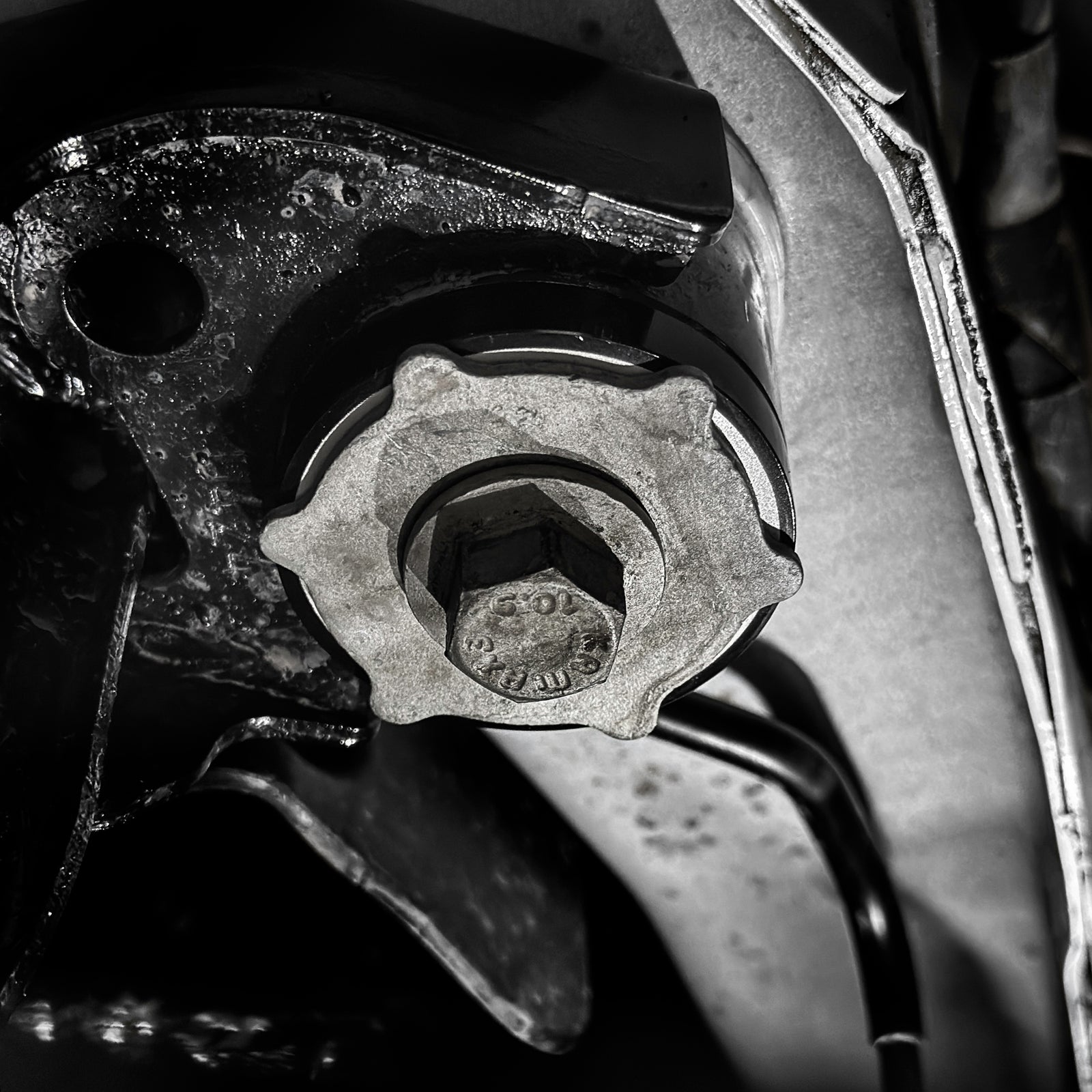 ZERONINE Design Subframe Lockdown Kit (Front) - Ford Focus RS Mk3