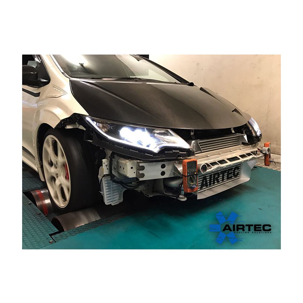 Actualización del intercooler de montaje frontal de AIRTEC Motorsport para Honda Civic Type R FK2