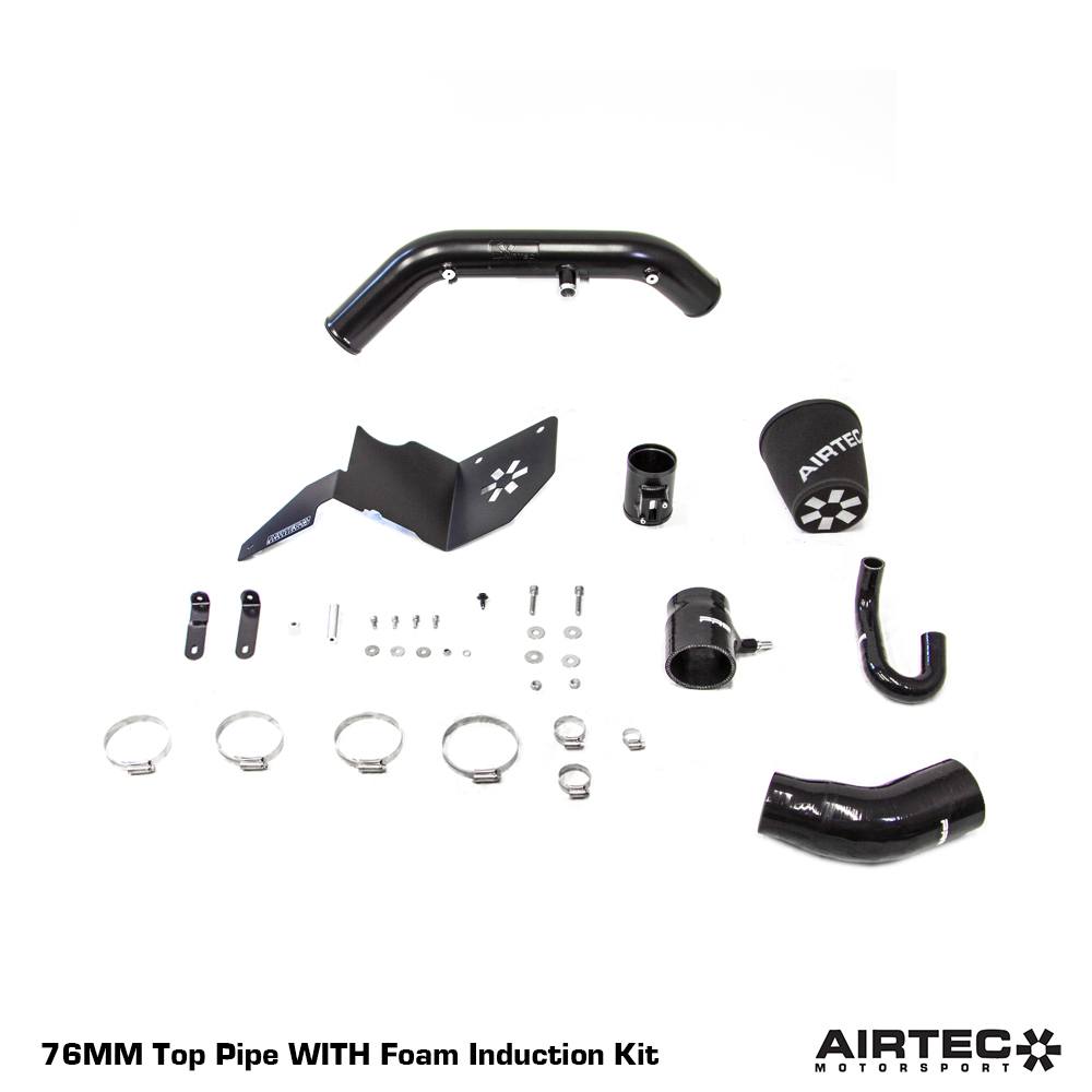 AIRTEC Motorsport RS-Style 76mm Top Induction Pipe for Fiesta Mk7 ST180 / ST200 1.6 EcoBoost