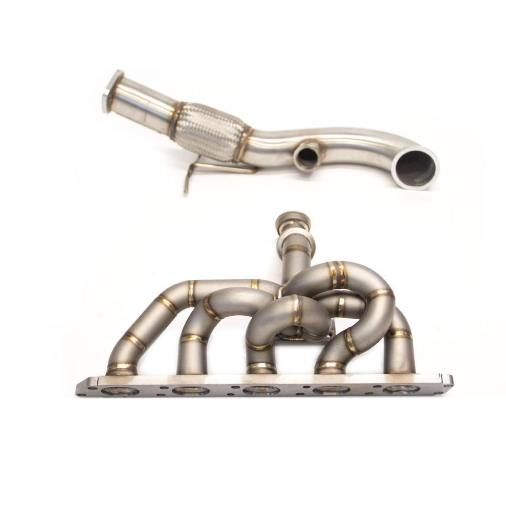 Colector de escape tubular y bajante turbocompresor grande AIRTEC Motorsport para Focus ST y RS Mk2 