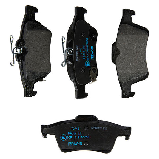 Pagid OE Replacement Rear Brake Pads - Ford Focus ST Mk3 ST250