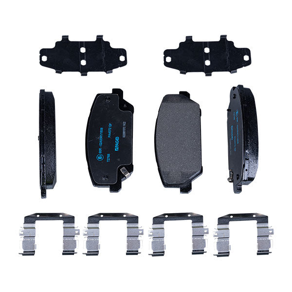 Pagid OE Replacement Front Brake Pads - Hyundai Kona N