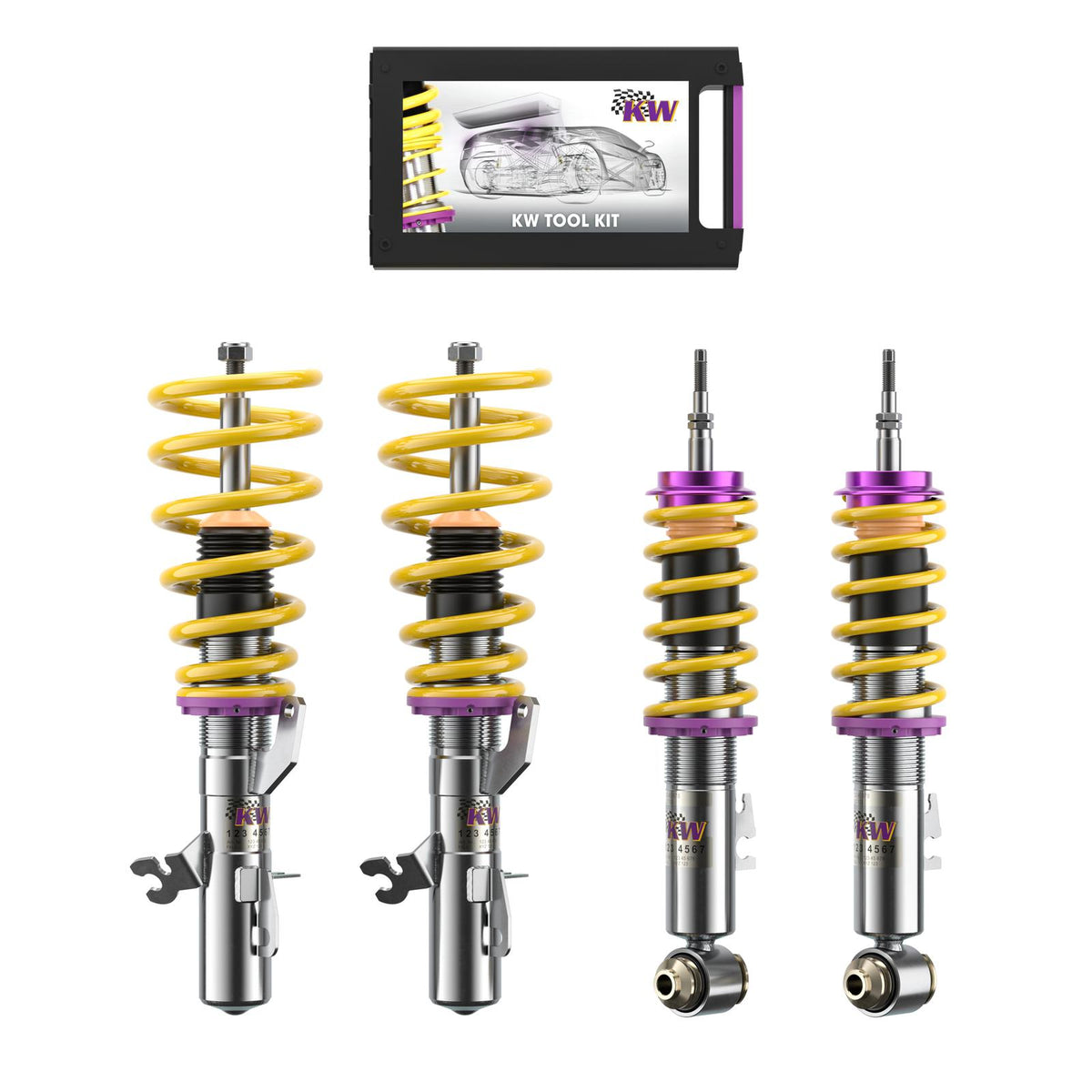 KW V1 Coilover Suspension 1 Way Adjustable - MINI Cooper S R56 (2007-2014)