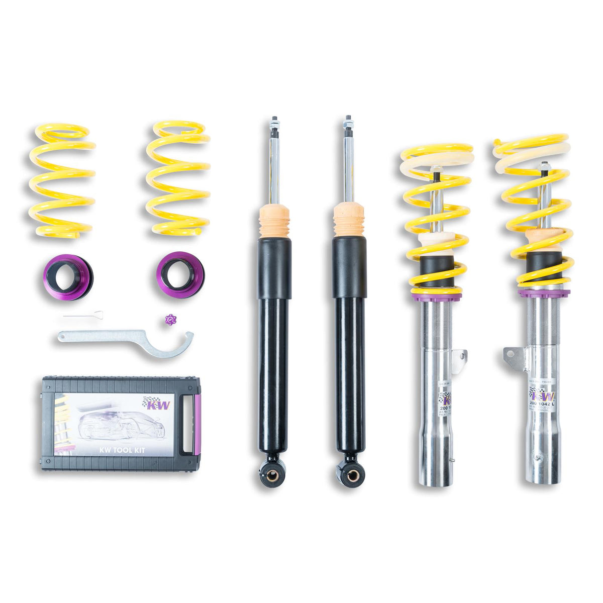 KW V1 Coilover Suspension 1 Way Adjustable - BMW 128ti/M135i F40 (2019-2024)