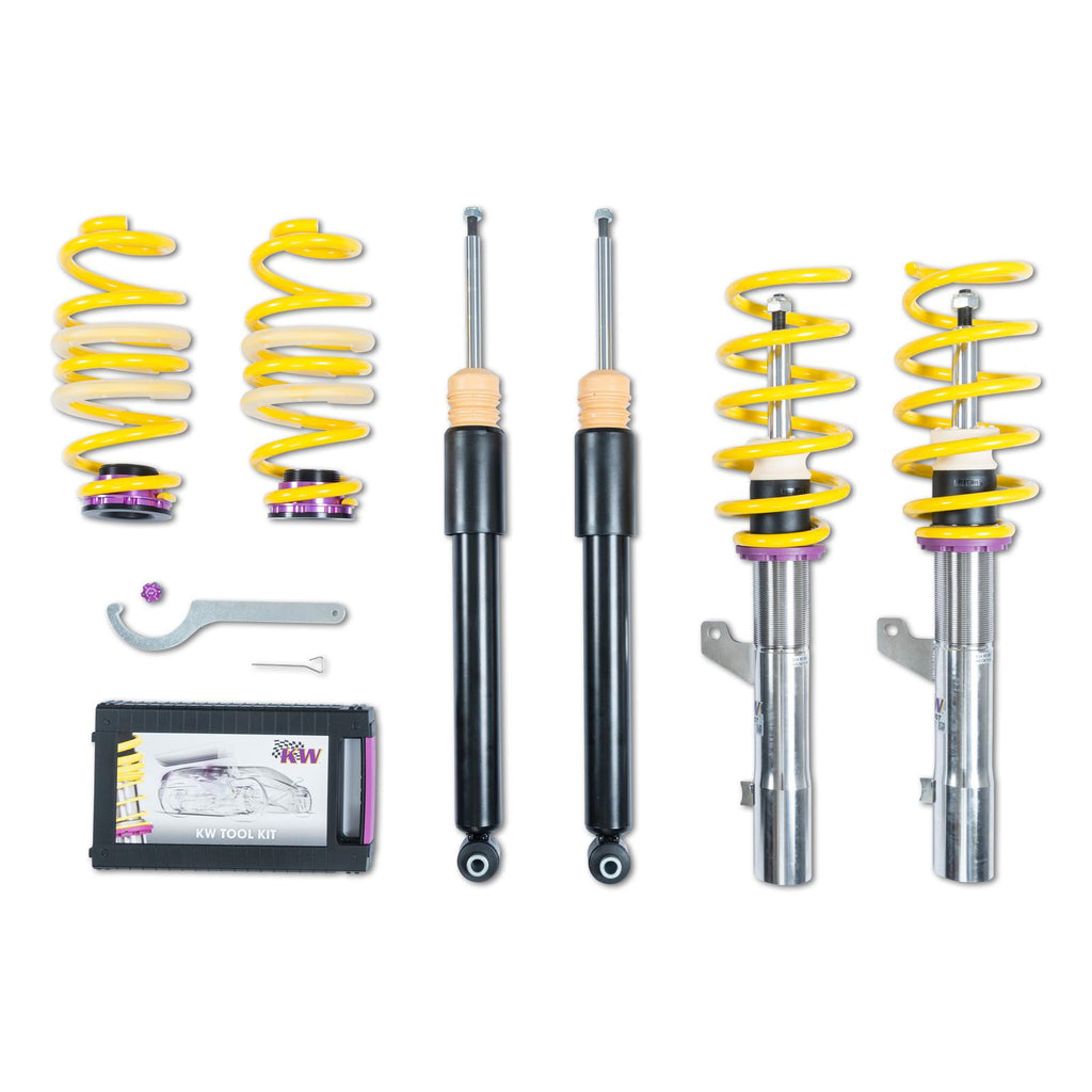 KW V1 Coilover Suspension 1 Way Adjustable - VW Golf R Mk7 (2014-2020)