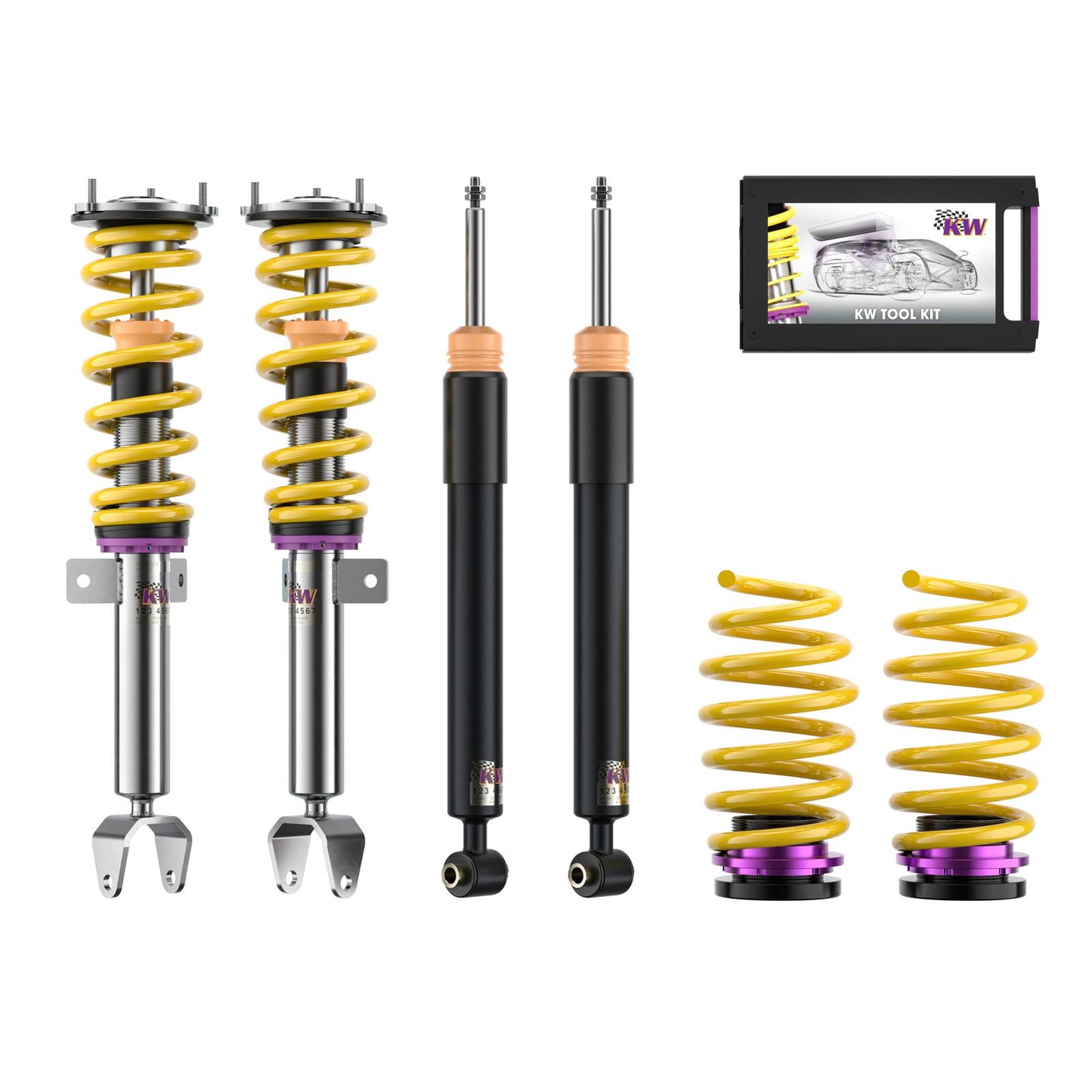 KW V1 Coilover Suspension - Tesla Model 3, Model Y RWD