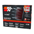 K&N Performance Replacement Air Filter - Renault Clio RS Mk3 197/200