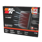 K&N Performance Replacement Air Filter - Audi TTS and TTRS 8J