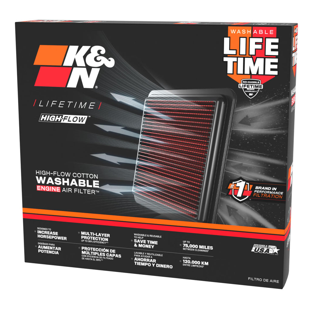 Filtros de aire de repuesto K&amp;N Performance - Modelos BMW M2, M3 y M4 S58