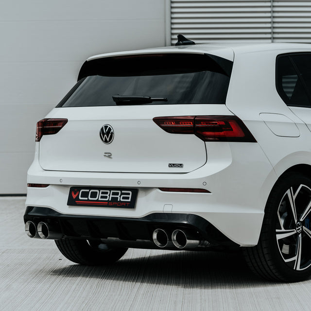 Échappement hautes performances Cobra Sport pour VW Golf R (Mk8) 2.0 TSI (21&gt;) GPF 