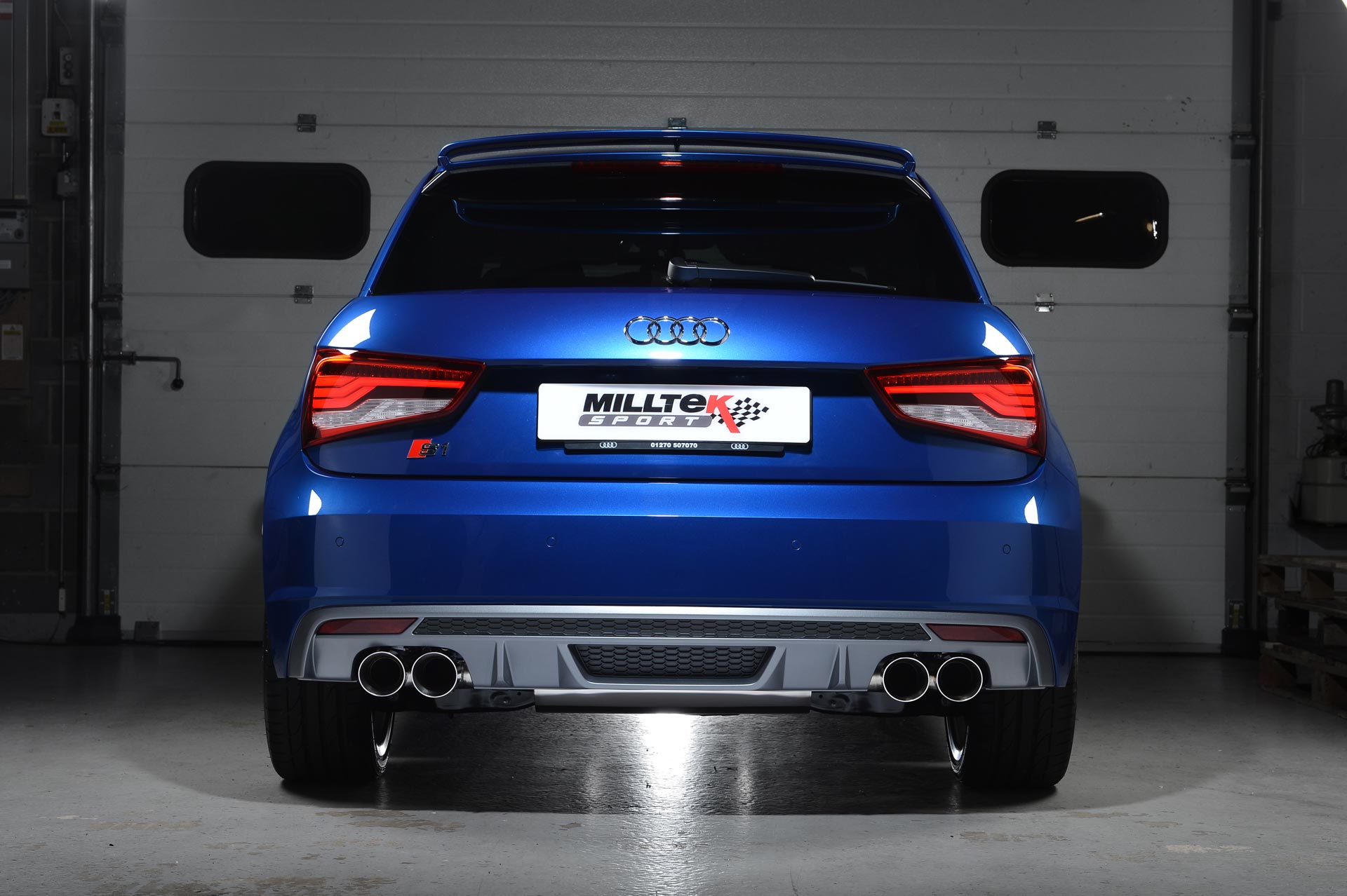 Milltek Sport Audi S1 2.0 TFSI Quattro Cat-Back Exhaust System