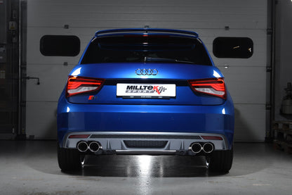 Milltek Sport Audi S1 2.0 TFSI Quattro Cat-Back Exhaust System