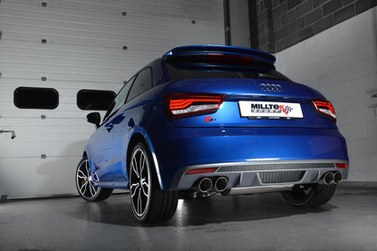 Milltek Sport Audi S1 2.0 TFSI Quattro Cat-Back Exhaust System