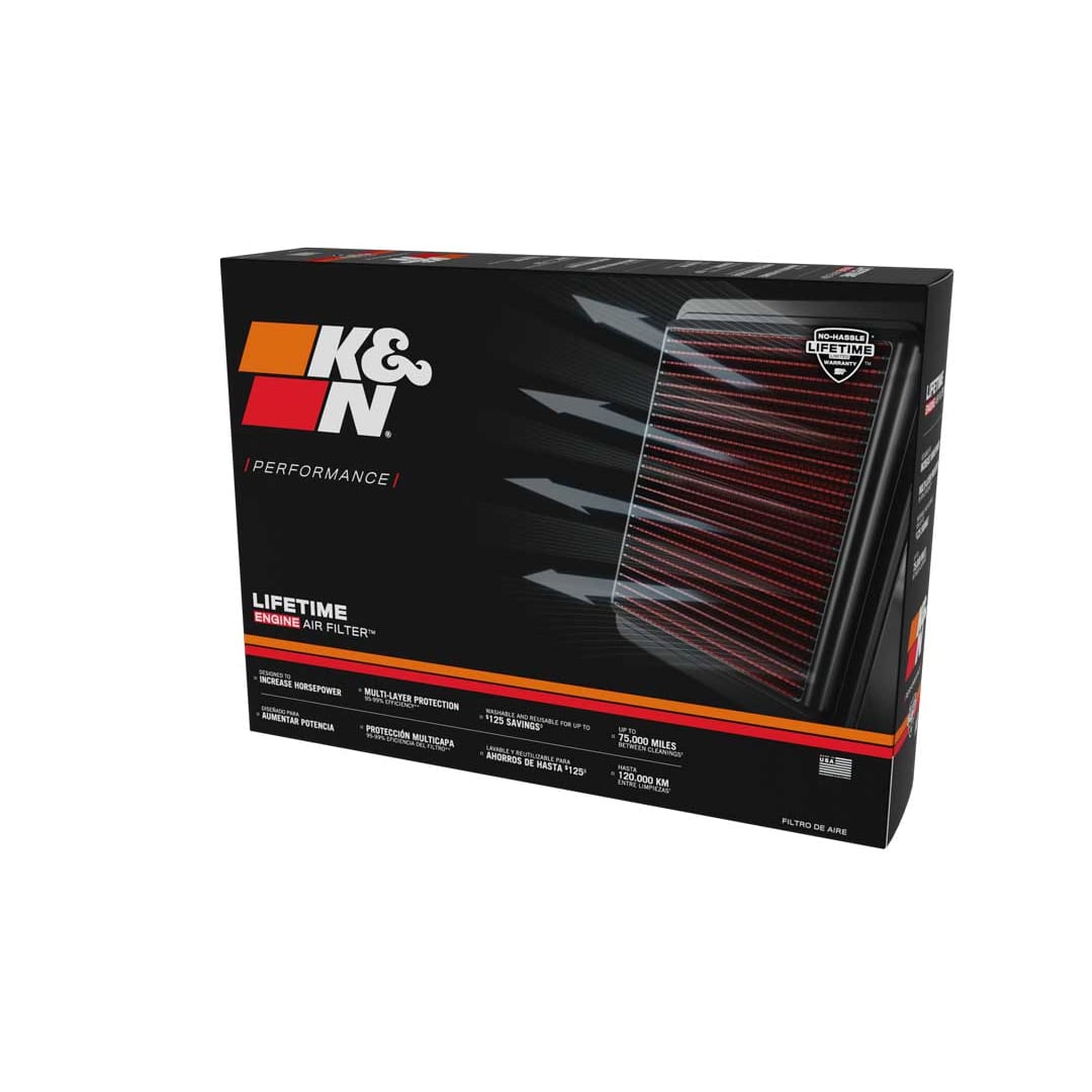 K&N Performance Replacement Air Filters - BMW M2 Competition, M3 and M4 S55 Models