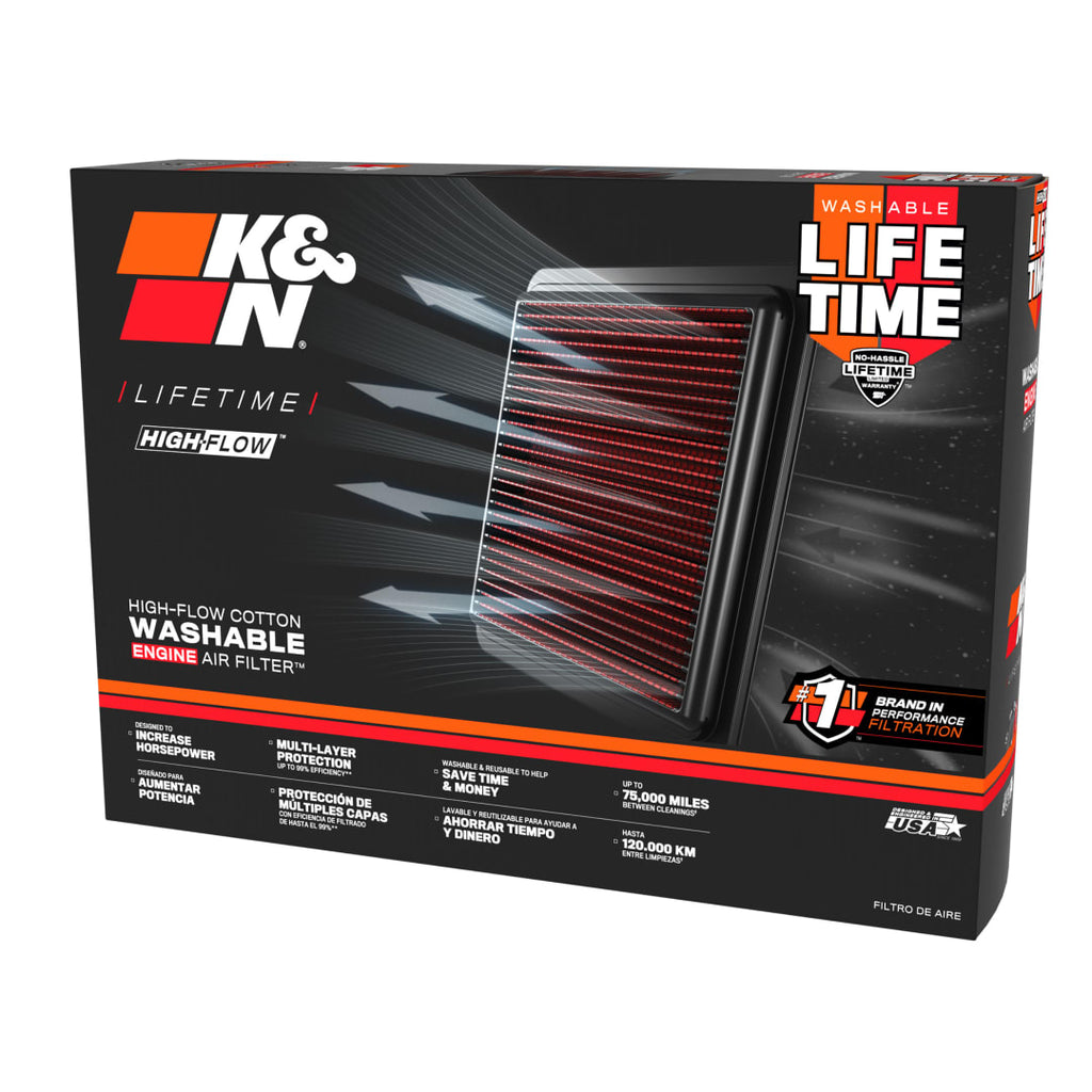 K&N Performance Replacement Air Filters - BMW X5M/X6M F9x S63 Models