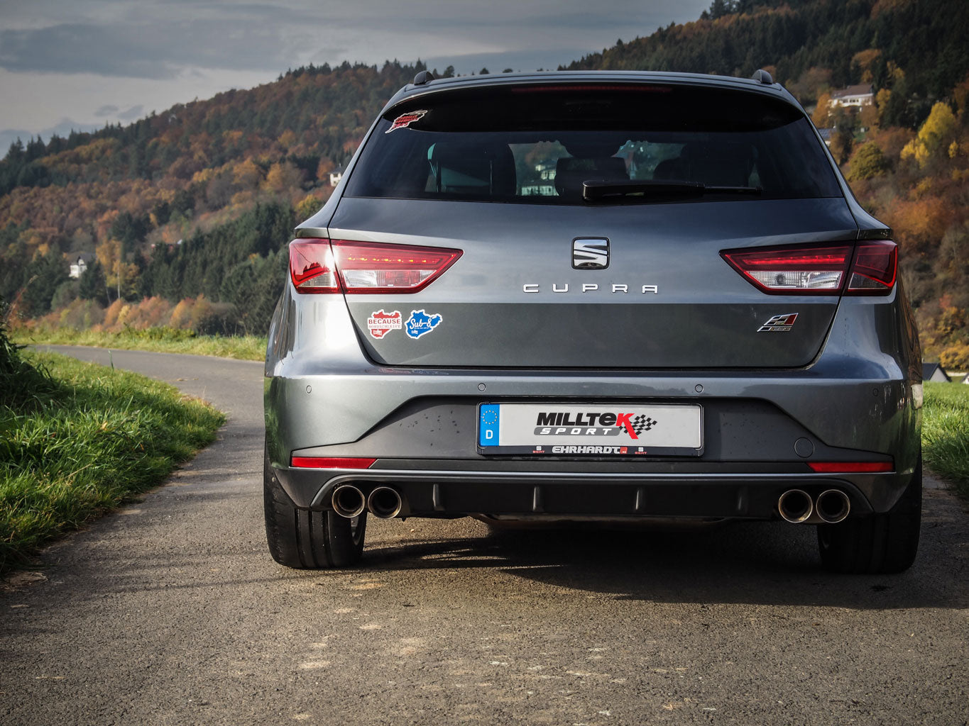 Milltek Sport SEAT Leon Cupra Mk3 ST 2.0 TSI (Non-GPF) Cat-Back Exhaust System