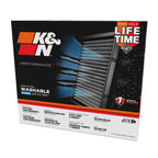 K&N Lifetime Washable Cabin Air Filter - Renault Clio RS Mk4 200/220