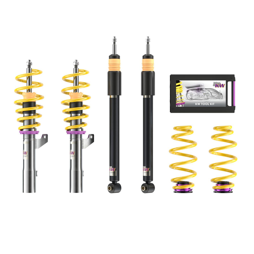 KW V2 Comfort Coilover Suspension 2 Way Adjustable - Audi S3 8V (2013-2020)