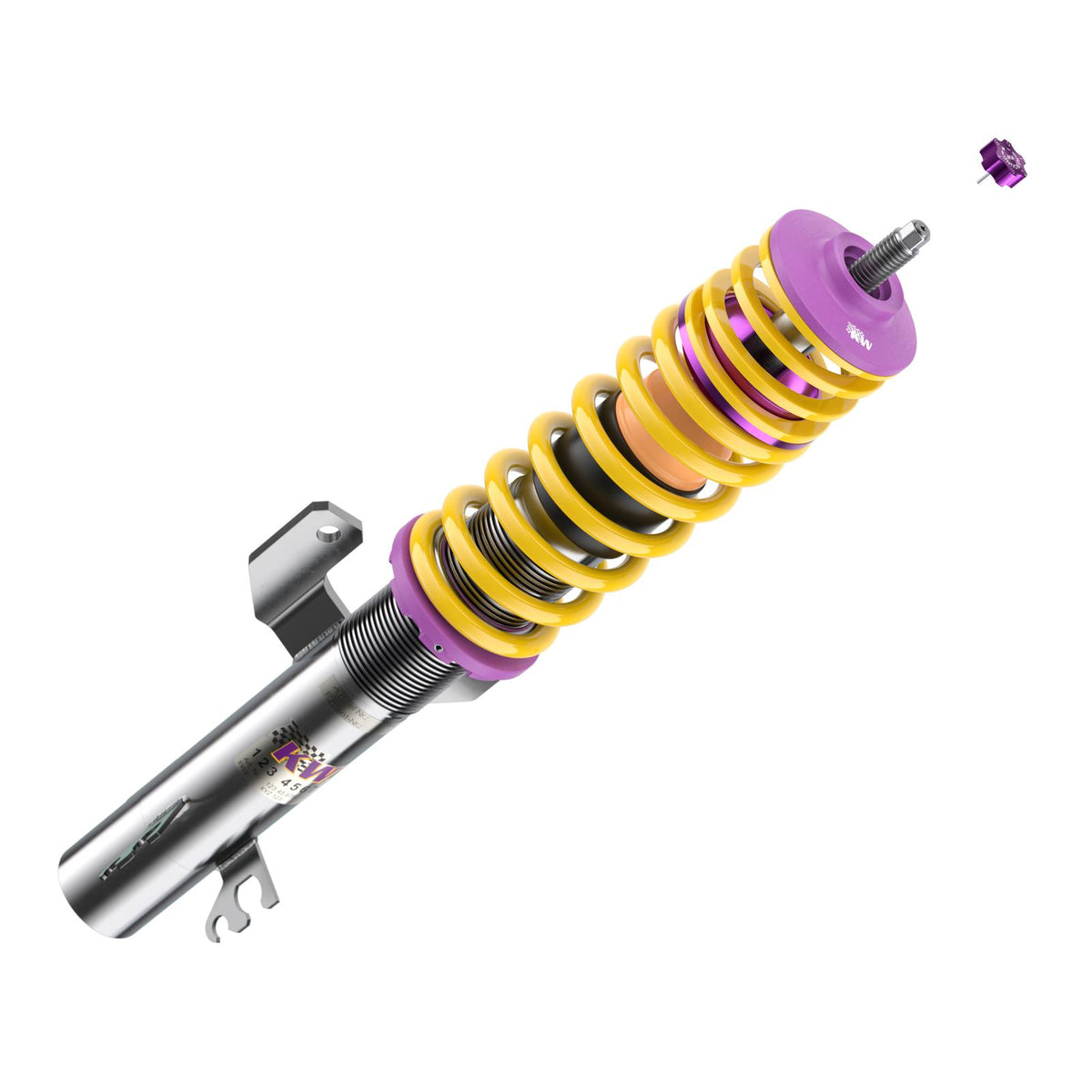 KW V2 Comfort Coilover Suspension 2 Way Adjustable - VW Polo GTI Mk5 6R/6C (2010-2017)