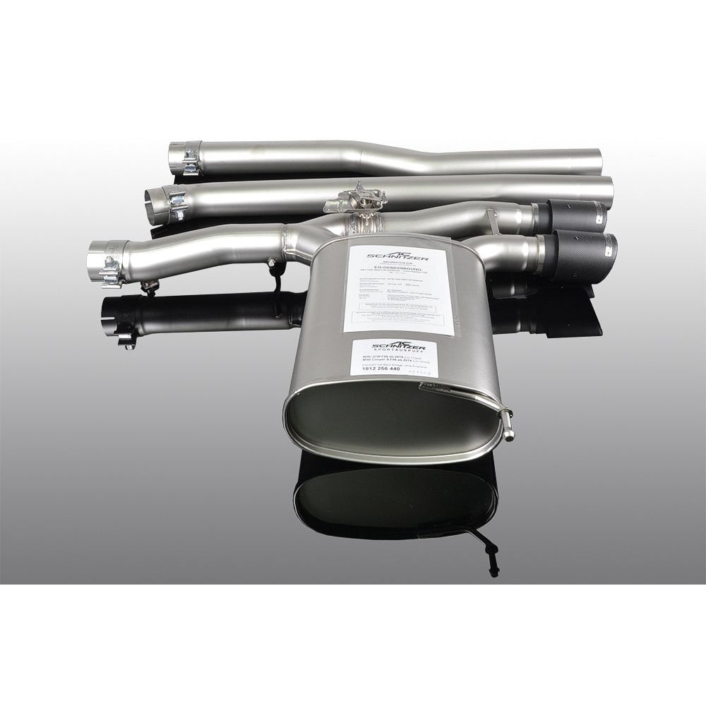 AC Schnitzer Rear Silencer Exhaust System - MINI Cooper S F56 JCW Non-GPF