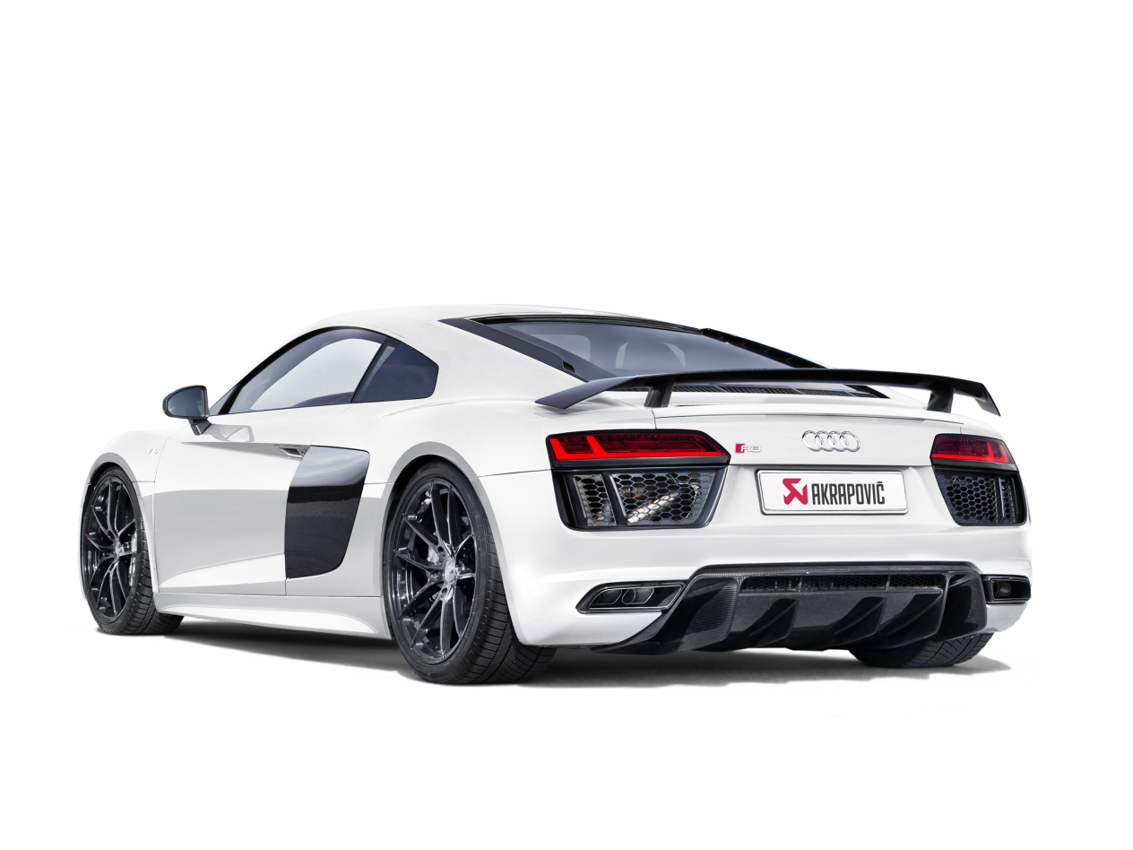Akrapovic Slip-On Titanium Exhaust - Audi R8 V10 Gen 2