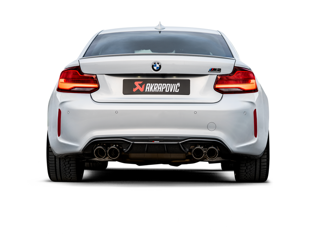 Akrapovic Slip-On Titanium Exhaust - BMW M2 Competition F87