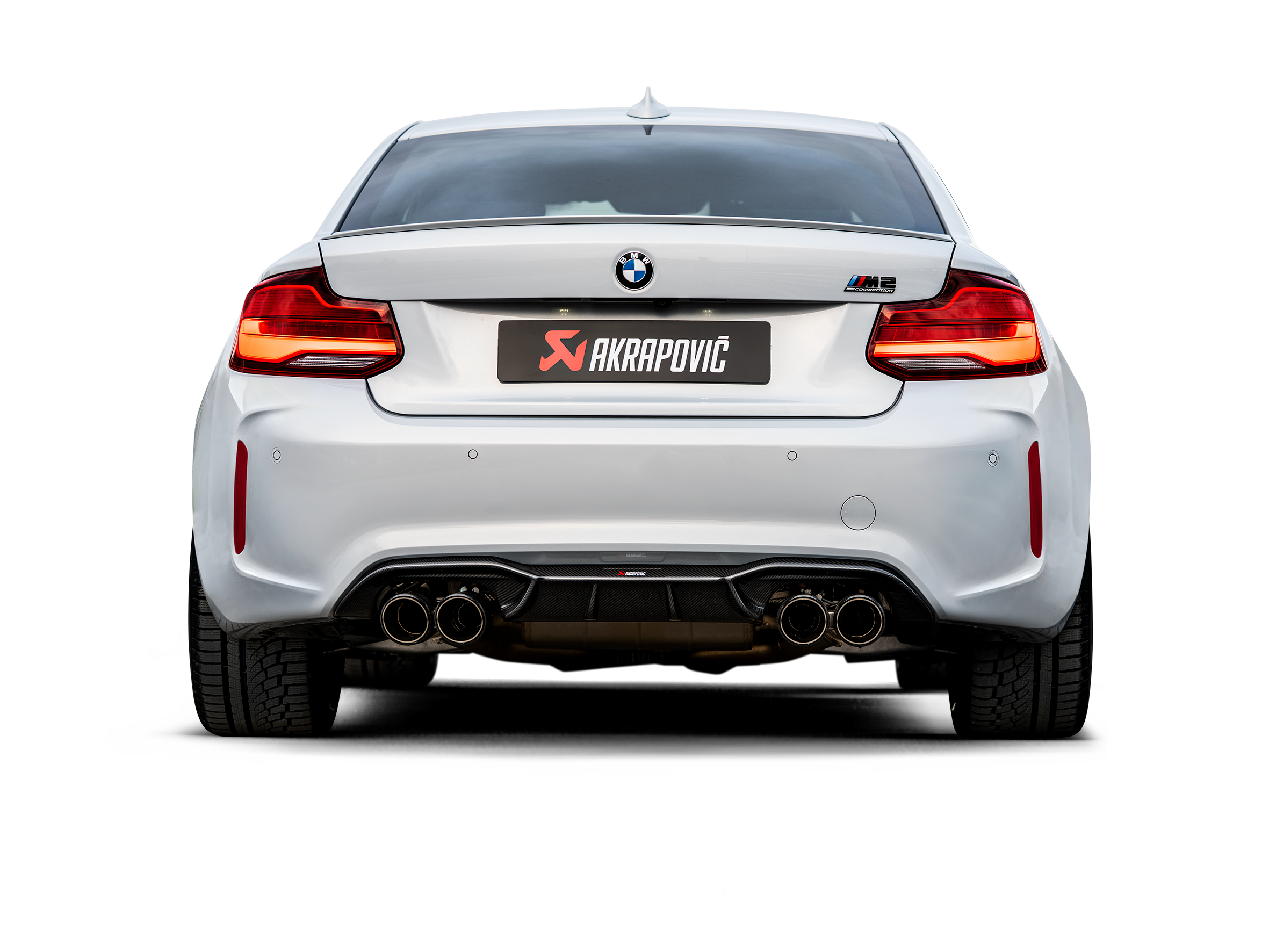 Akrapovic Slip-On Titanium Exhaust - BMW M2 Competition F87