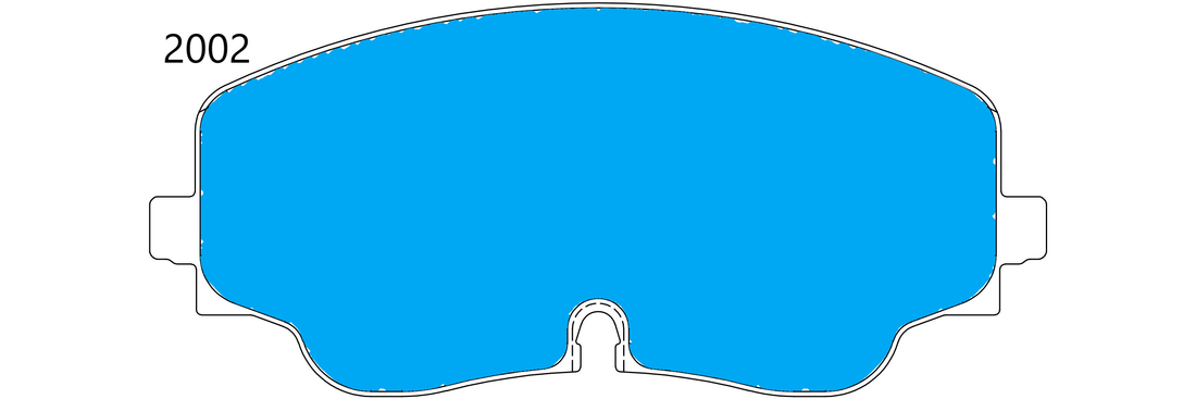 Plaquettes de frein avant hautes performances PBS ProRace pour VW Golf GTI Mk8 (2002PR)