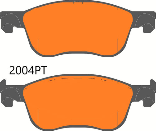 PBS ProTrack Ford Fiesta ST Mk8 Front Performance Brake Pads 2004PT