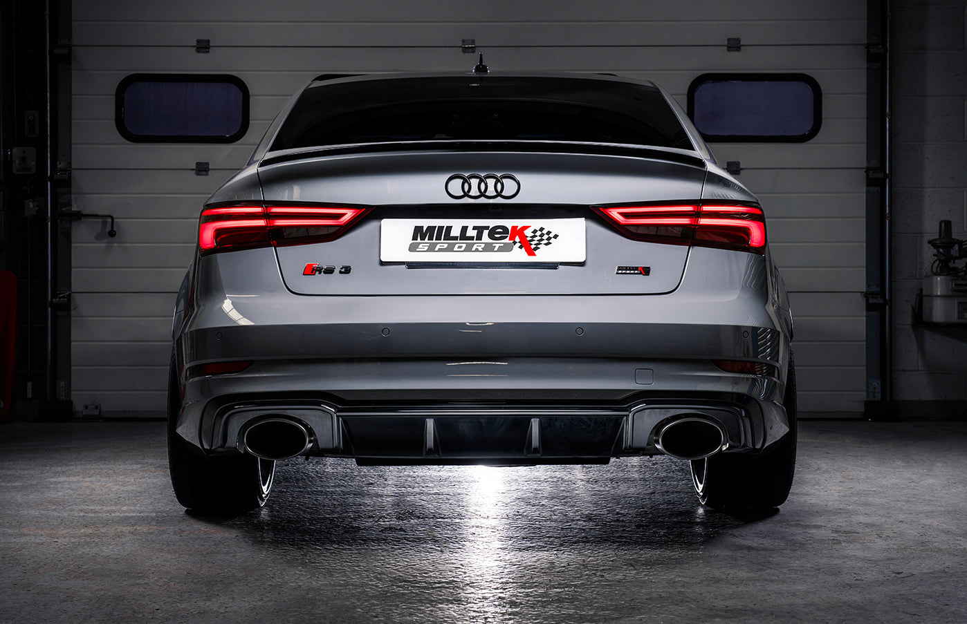 Milltek Sport Audi RS3 Quattro Saloon 8V.2 Facelift GPF-Back Exhaust System