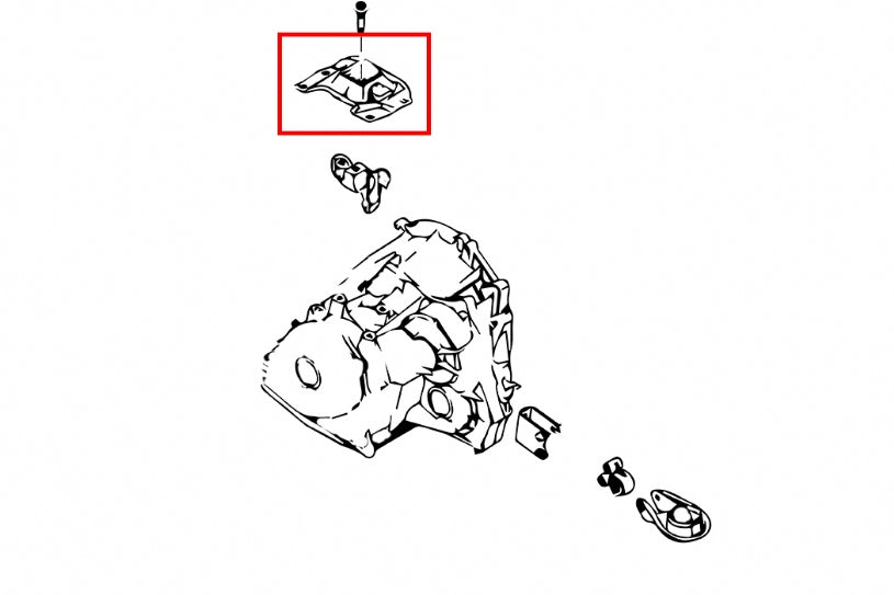 Hardrace Left Engine Mount - Ford Focus Mk2 ST/RS