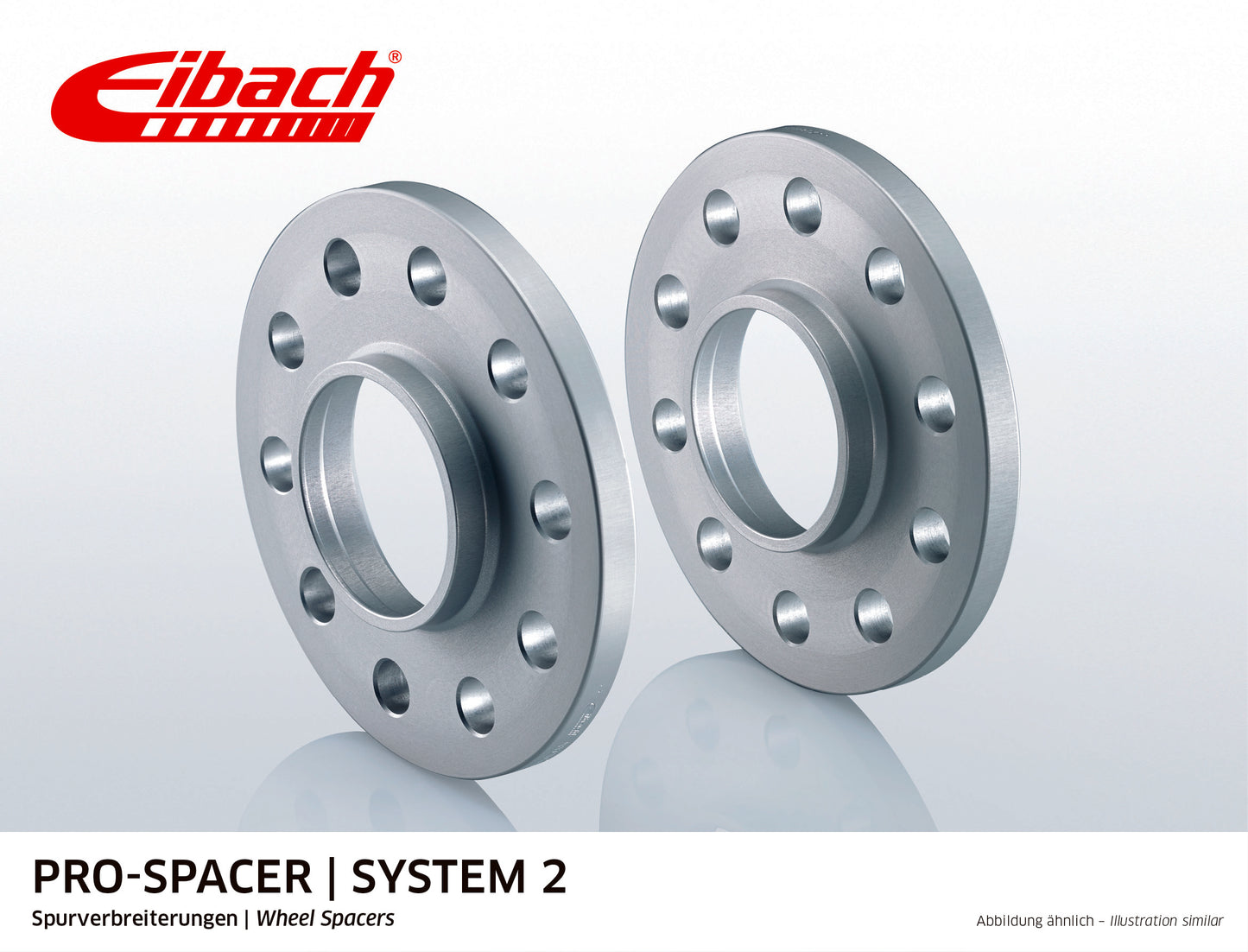 Eibach 18mm Wheel Spacer (Pair) - Silver for 2019-2023 BMW Z4 main image 0