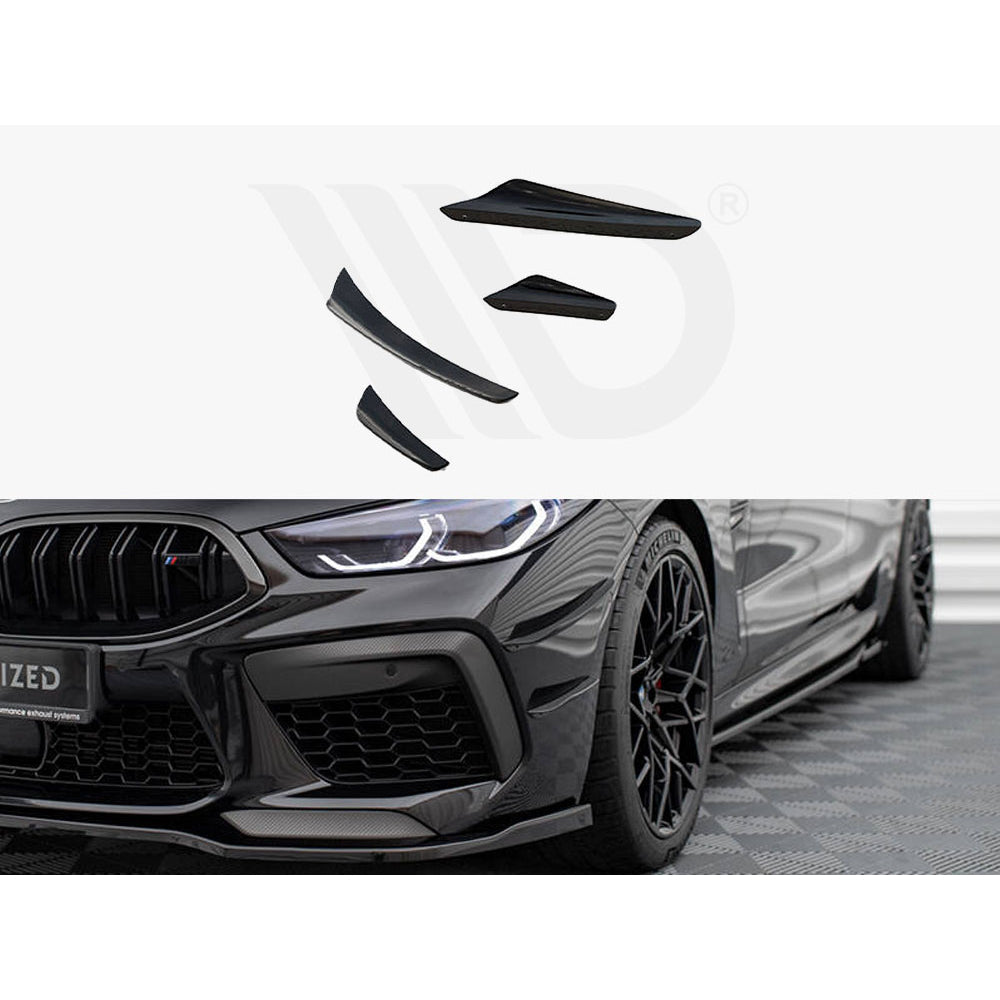 Maxton Design Street Plus Front Canards - BMW M8 F92/F93