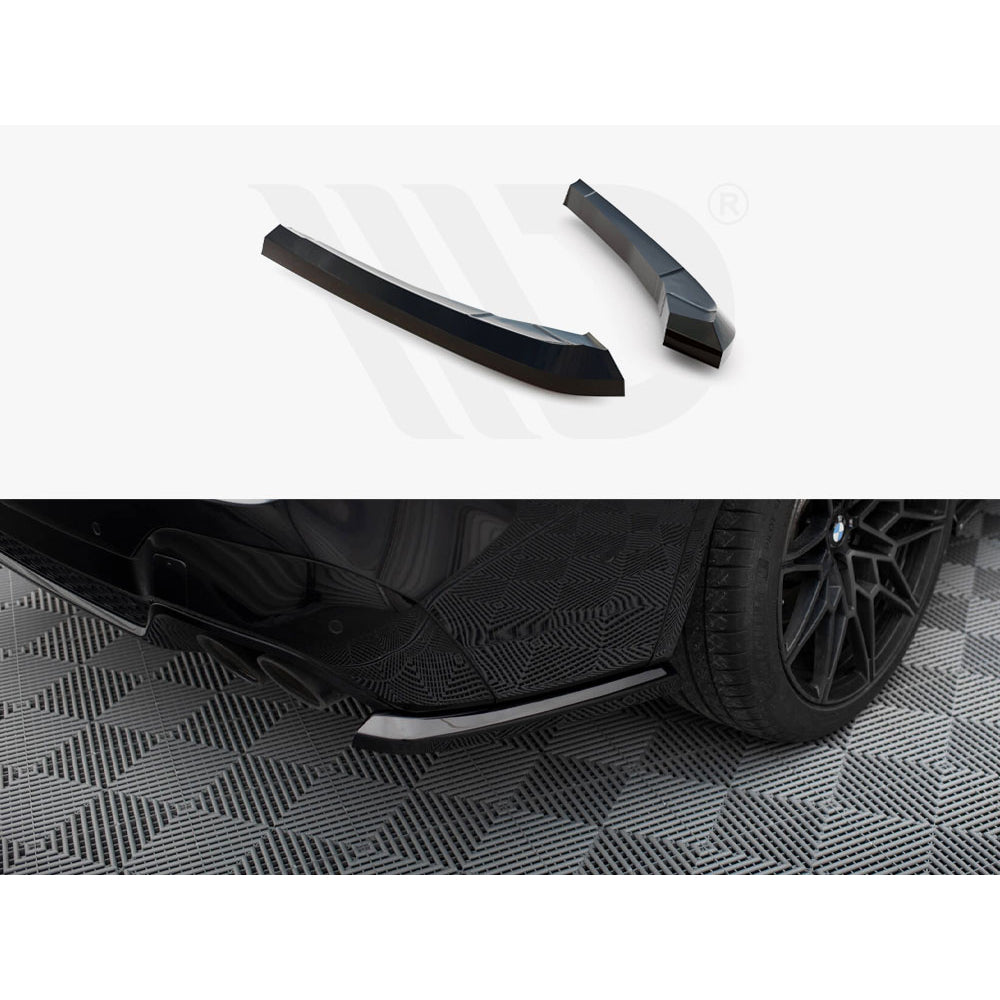 Divisores laterales traseros Maxton Design Street Plus V1 - BMW X3M F97 LCI