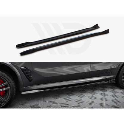 Maxton Design Street Plus Side Skirt Diffusers - BMW X5M F95 LCI