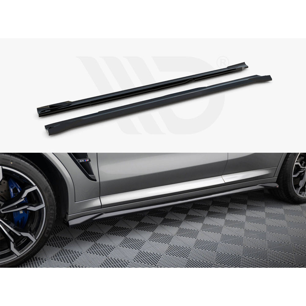 Maxton Design Street Plus Side Skirt Diffusers - BMW X4M F98