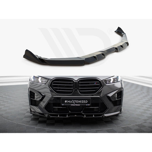 Maxton Design Street Plus Front Splitter V1 - BMW X5M F95 LCI