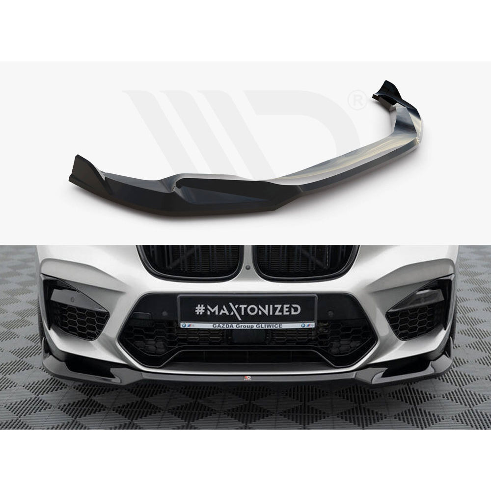 Maxton Design Street Plus Front Splitter V2 - BMW X4M F98