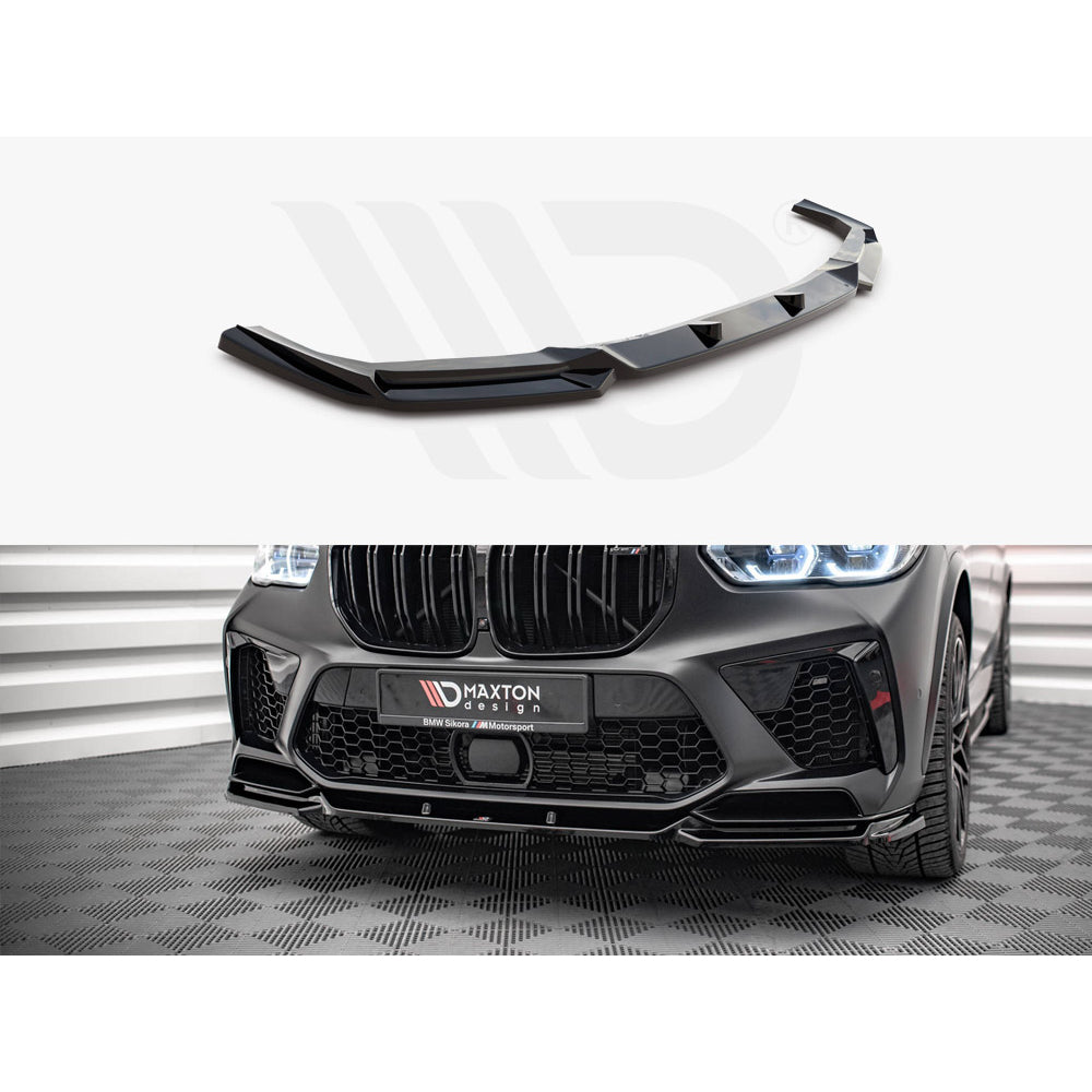 Maxton Design Street Plus Front Splitter V2 - BMW X5M F95