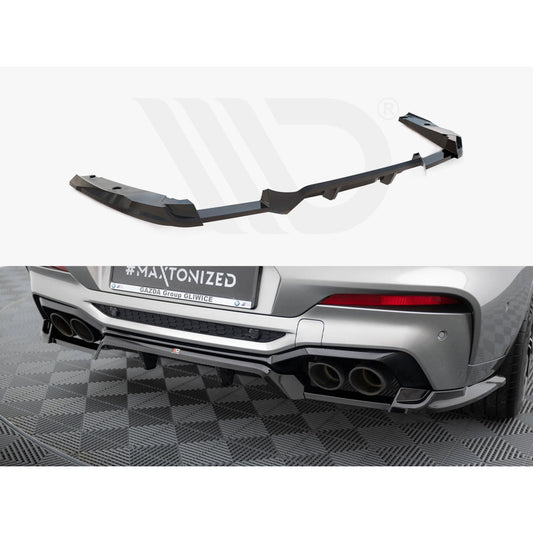 Maxton Design Street Plus Central Rear Splitter - BMW X4M F98