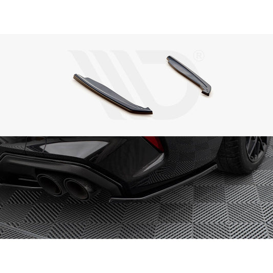 Maxton Design Street Plus Rear Side Splitters - BMW M8 F93 Gran Coupe