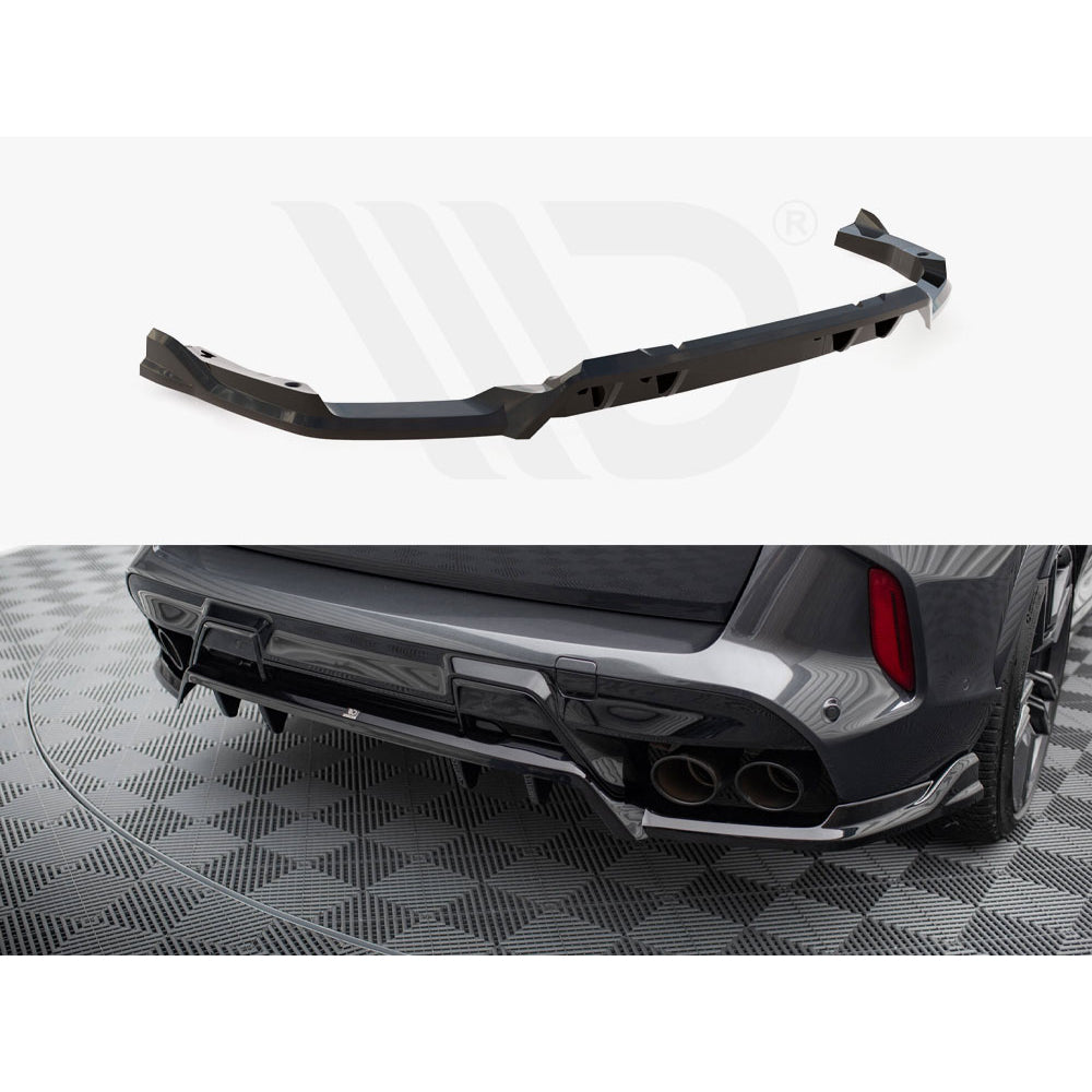 Maxton Design Street Plus Central Rear Splitter - BMW X5M F95 LCI