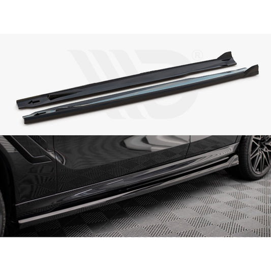 Maxton Design Street Plus Side Skirt Diffusers V1 - BMW X6M F96