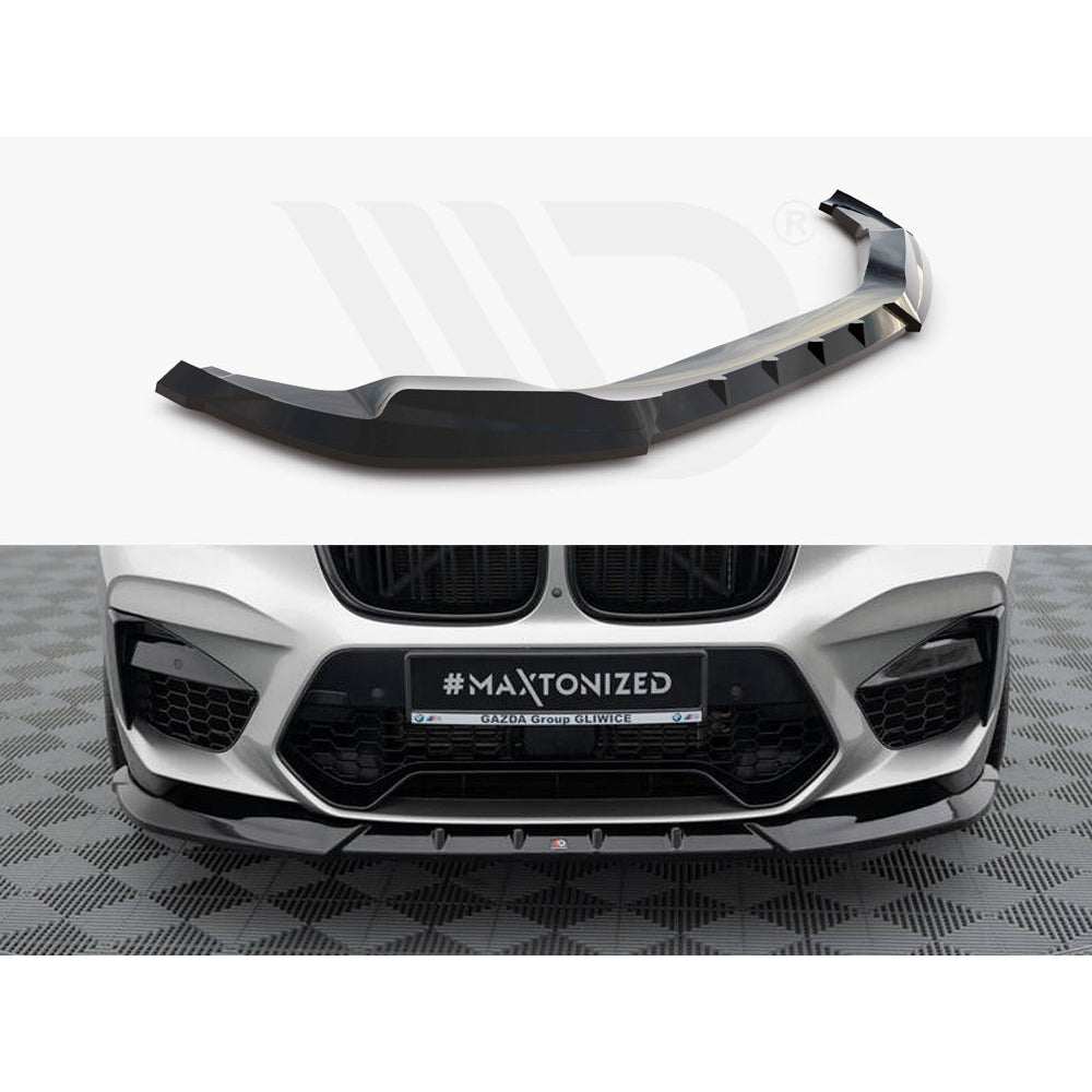 Maxton Design Street Plus Front Splitter V1 - BMW X4M F98