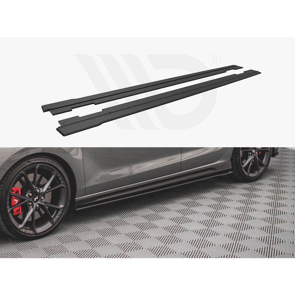 Diffuseurs de jupes latérales Maxton Design Street Pro V2 - Hyundai i30N