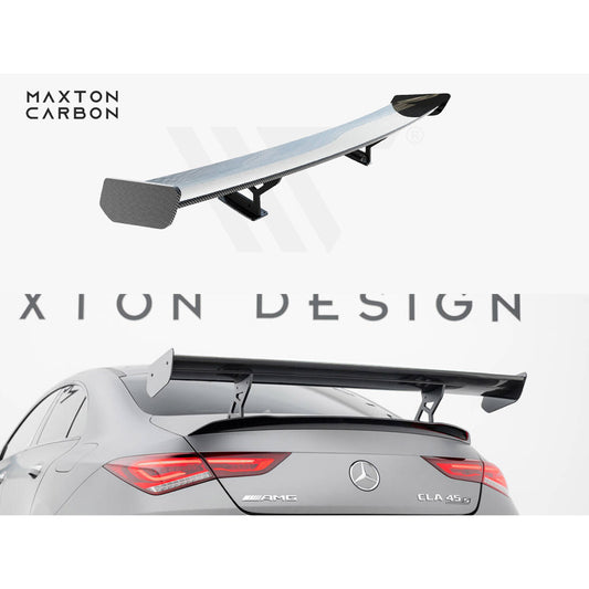 Maxton Design Carbon Fibre Spoiler (Internal Brackets) - Mercedes CLA35 & CLA45 AMG C118